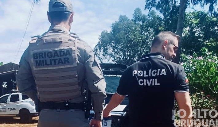 Polícia Civil e BM realizam a prisão preventiva de duas pessoas em FW