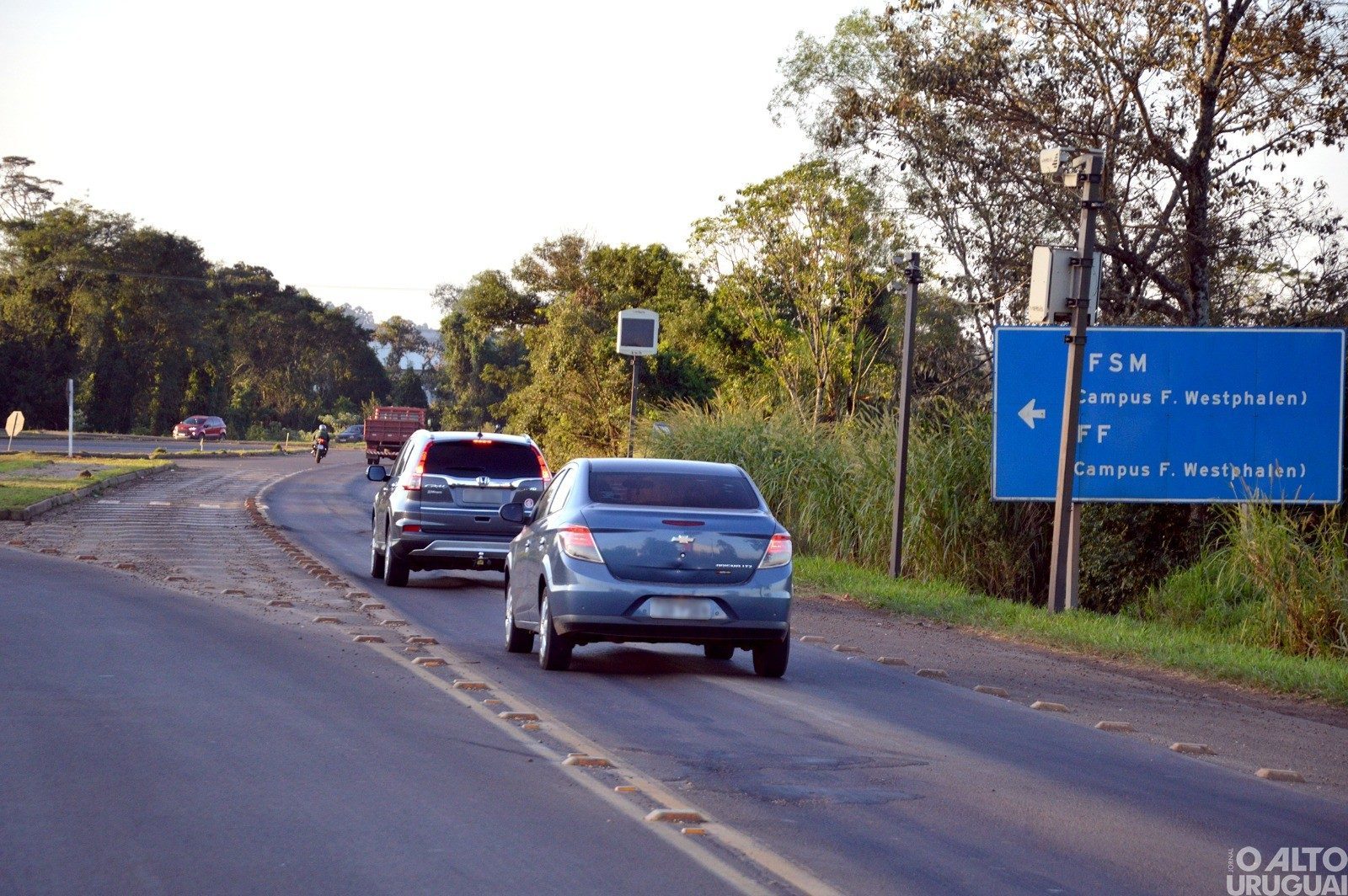 Controladores de velocidade são desligados na BR-386