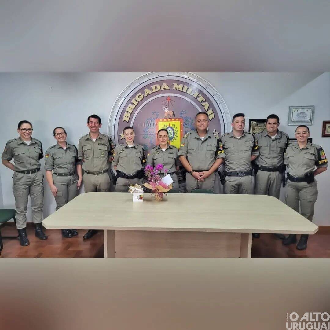 37º BPM recepciona nova capitã