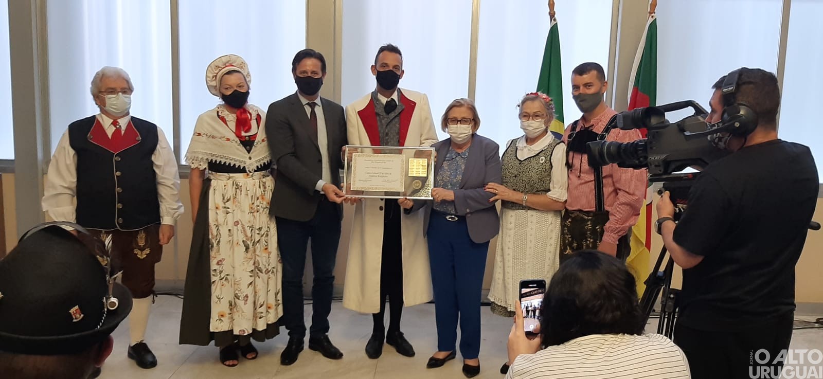 Centro Cultural 25 de Julho recebe Medalha da 55ª Legislatura da ALRS