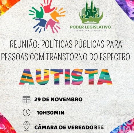 Políticas públicas para pessoas com Transtorno do Espectro Autista serão debatidas em FW