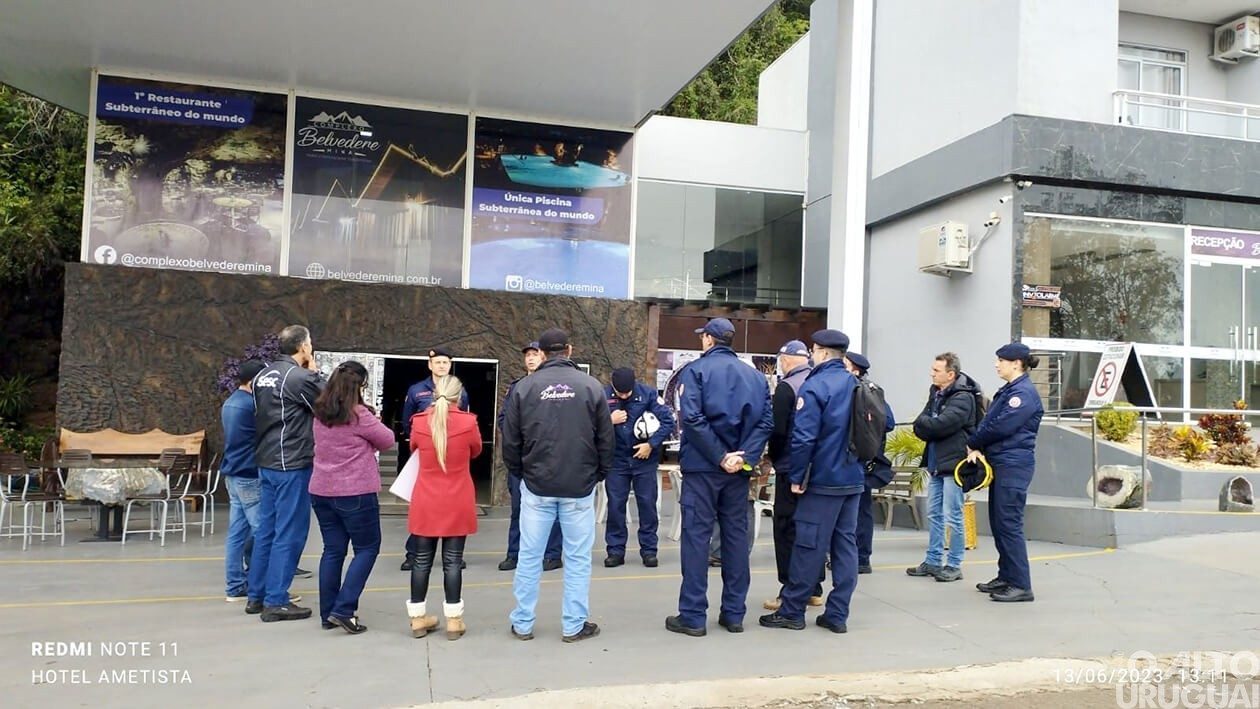 Empreendimentos turísticos subterrâneos de Ametista do Sul recebem vistorias