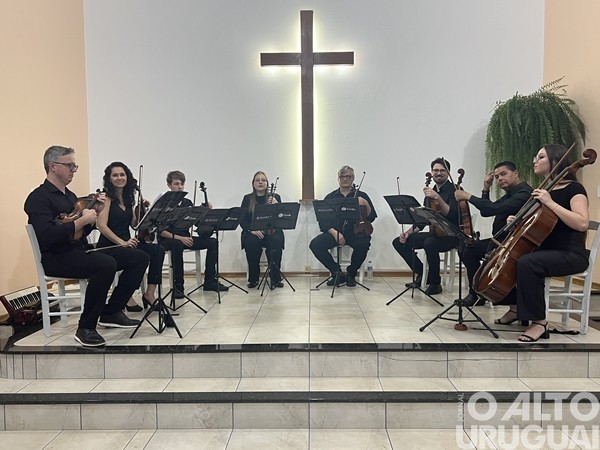 Camerata Cordis encerra turnê 2025 em Frederico Westphalen