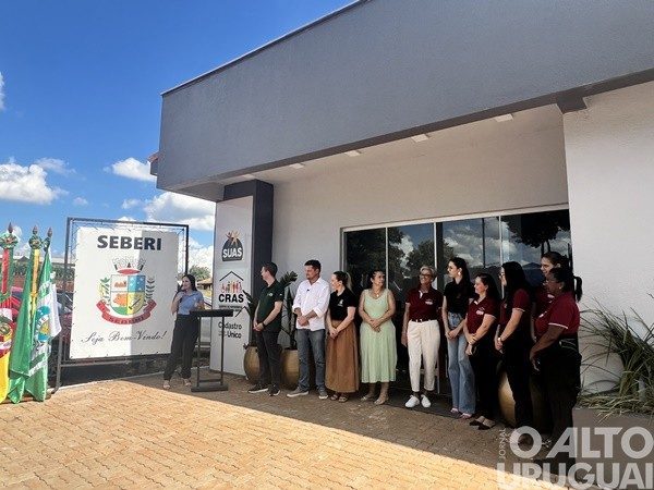 Seberi inaugura novo Cras e garante mais de R$ 1,3 milhão em investimentos