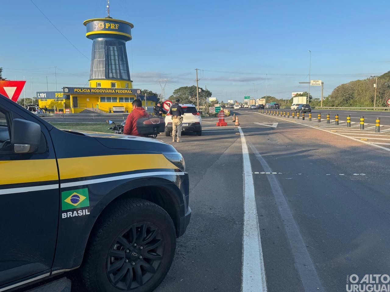 PRF intensifica fiscalização nas rodovias federais do RS durante o feriado prolongado