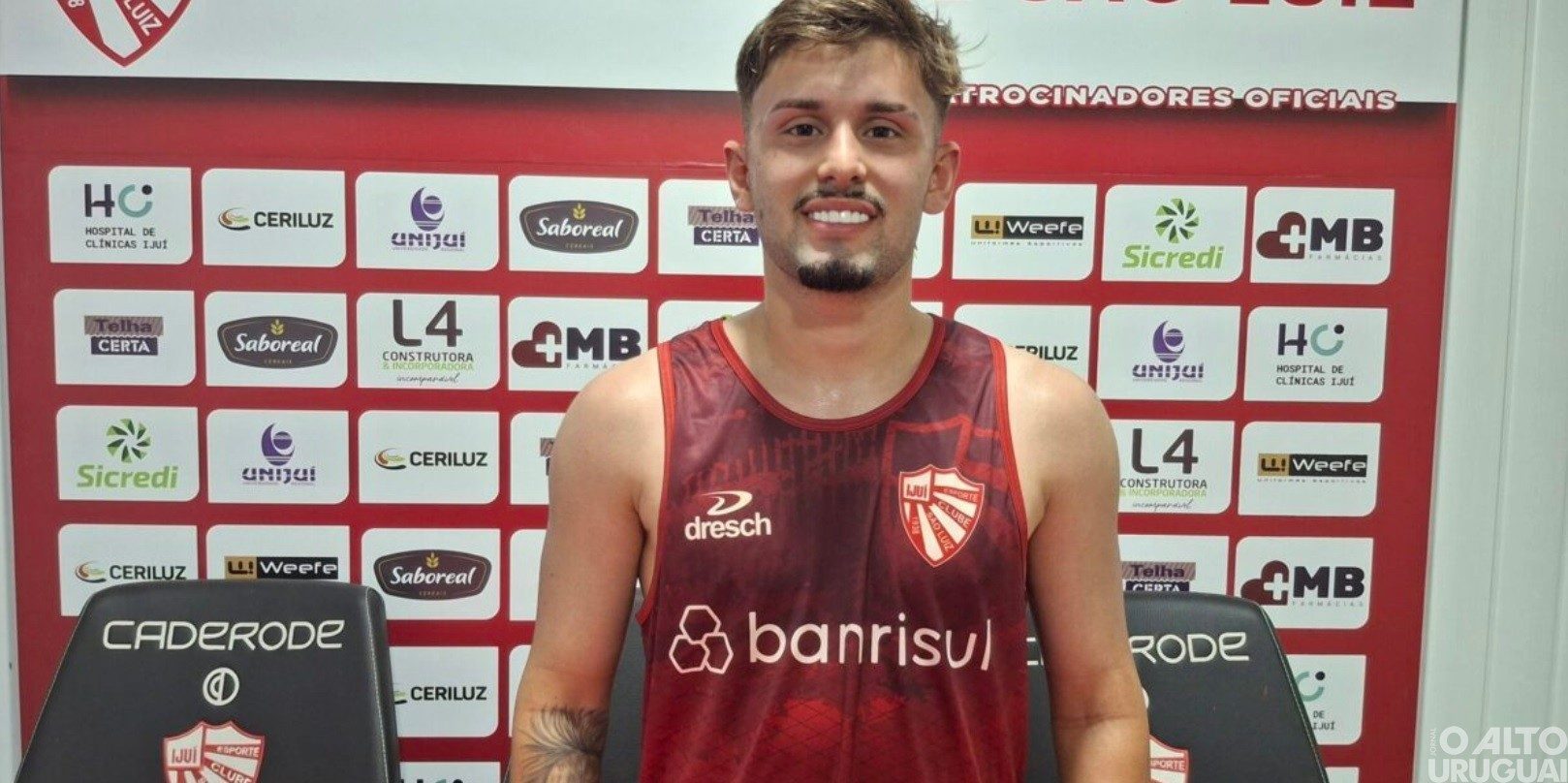Luisinho, ex-União Frederiquense, é anunciado pelo São Luiz