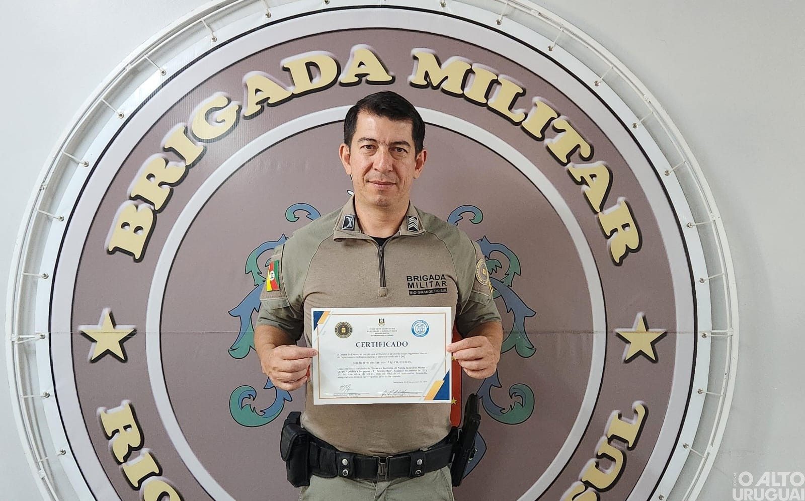 Sargento do 37º BPM conclui curso de Escrivão de Polícia Judiciária Militar