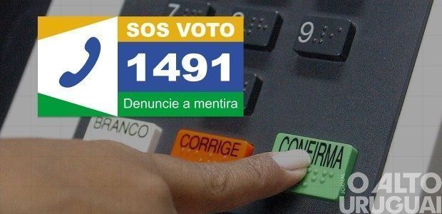 TSE lança SOS Voto para denúncias sobre fake news