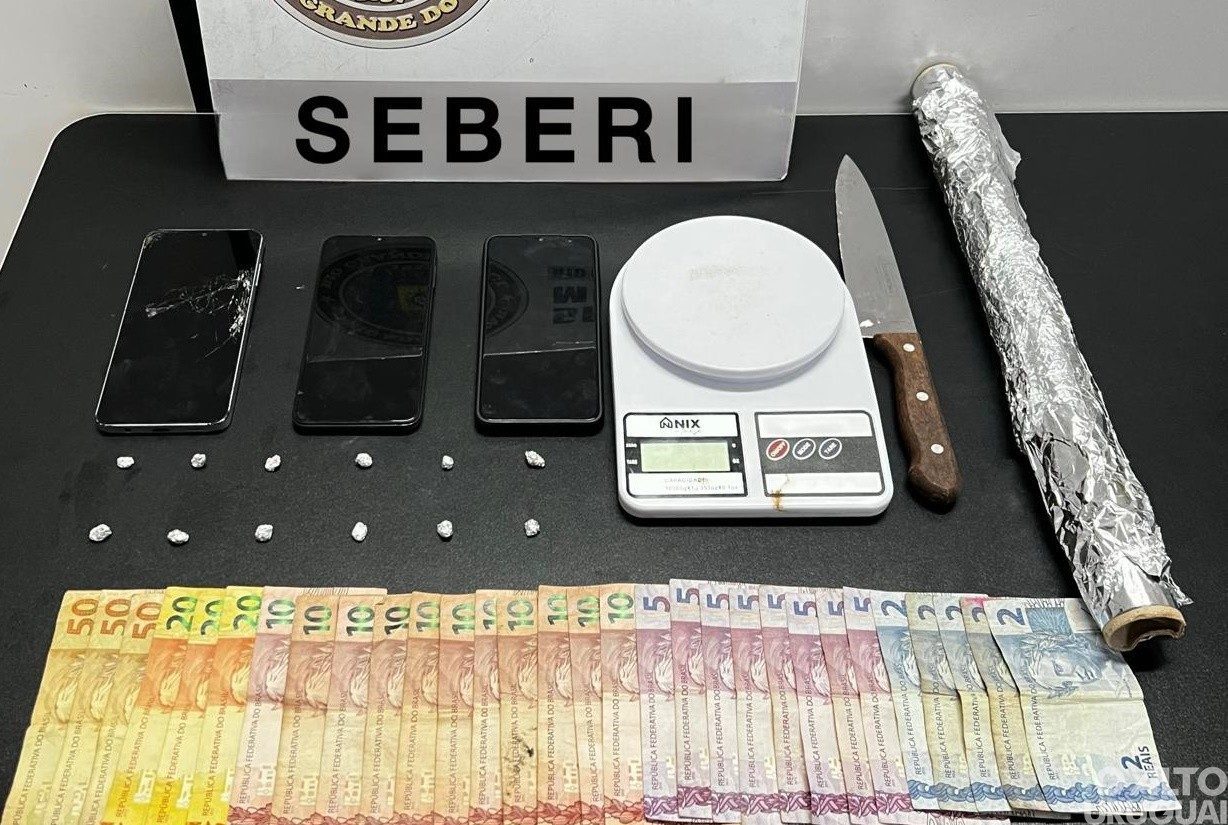 Homem é preso por tráfico de drogas em Seberi