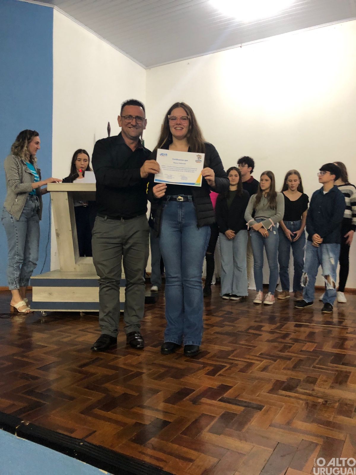 Estudantes de Rodeio Bonito participam da final do Concurso de Oratória nas Escolas