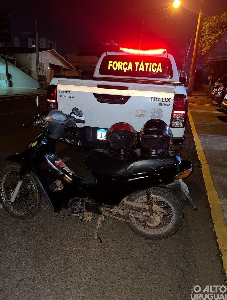 Brigada Militar recupera motocicleta furtada em Frederico Westphalen
