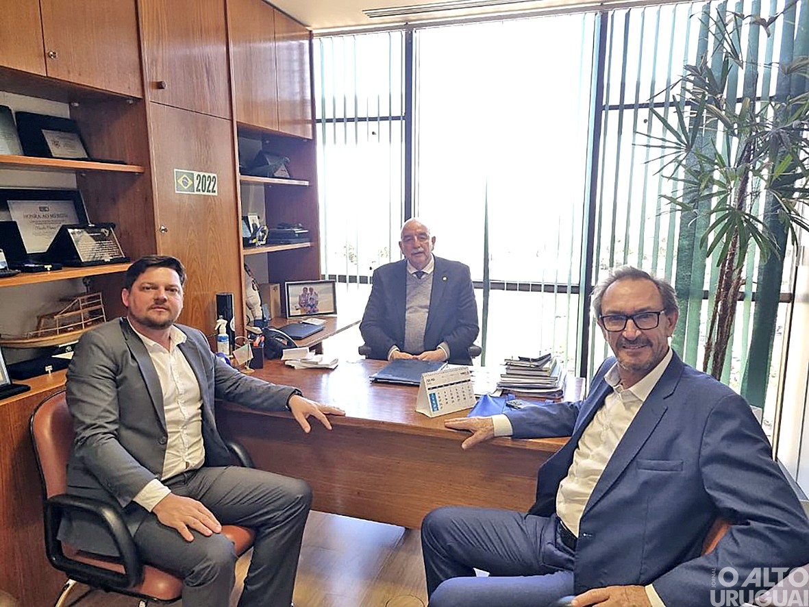 Panosso e Balestrin buscam apoio em Brasília para Oncologia em FW