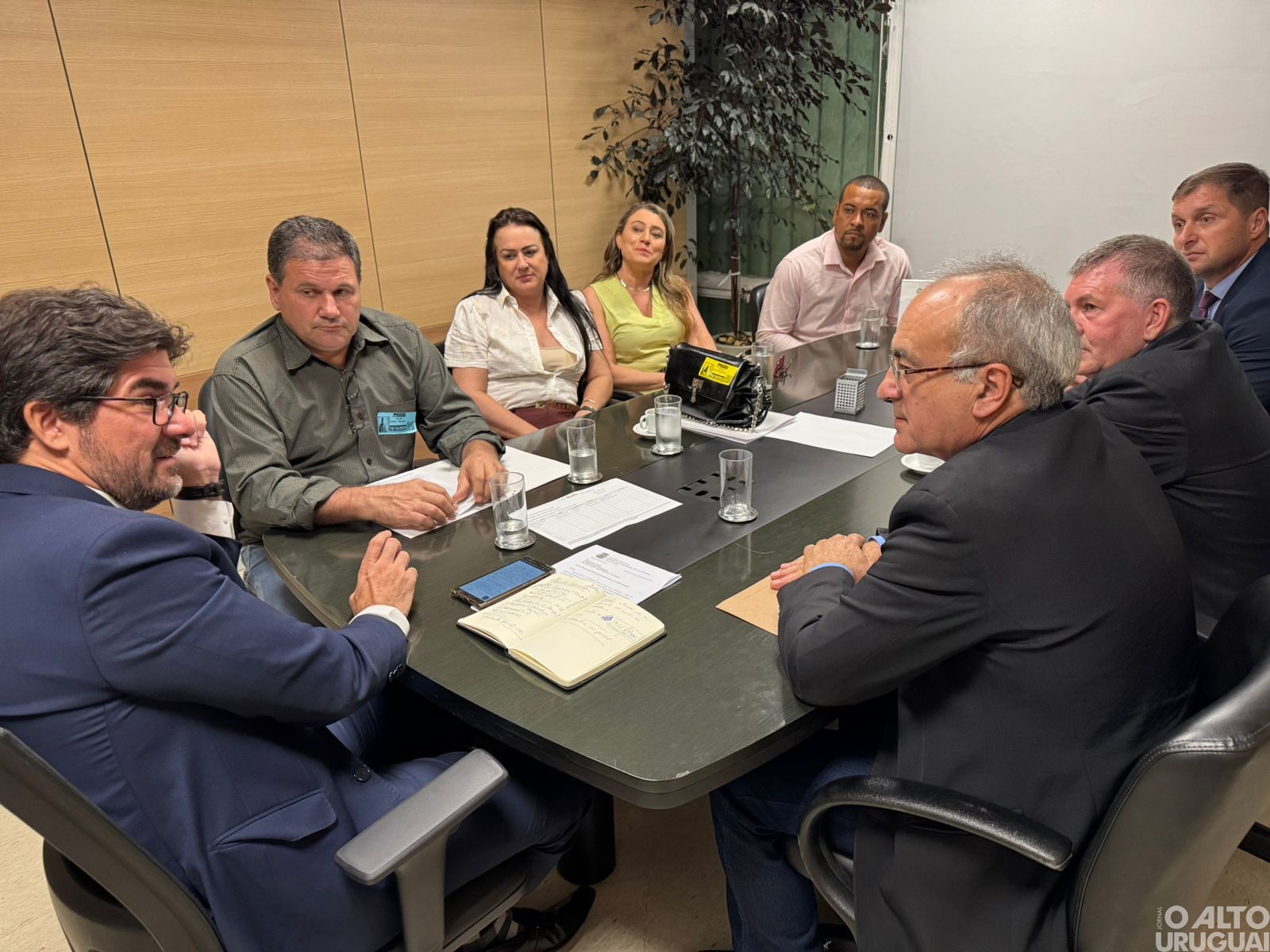 Prefeito e presidente da Câmara de Vereadores  de Taquaruçu do Sul buscam recursos em Brasília