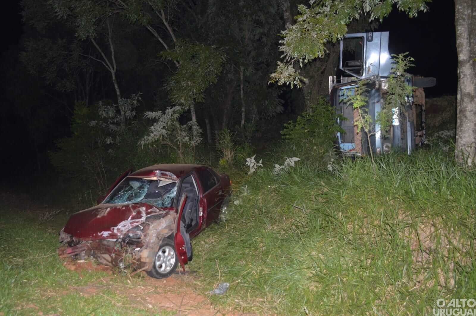 Acidente deixa uma pessoa ferida em Seberi