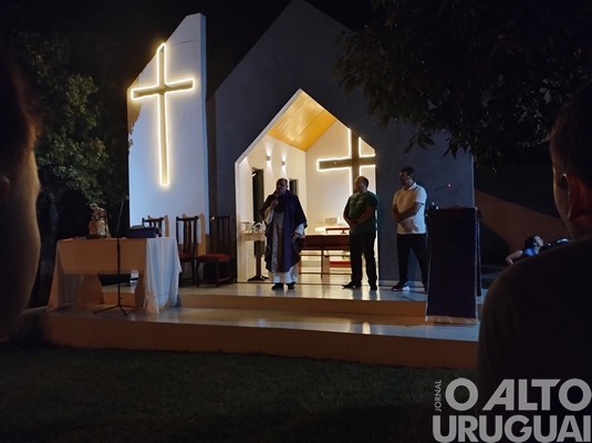 Inaugurado oratório de Nossa Senhora da Salete em FW