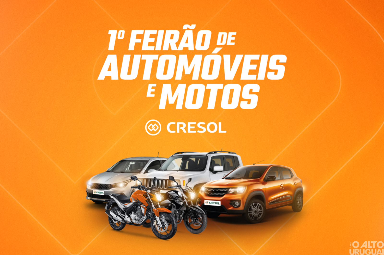 Feirão de Automóveis e Motos Cresol reúne oportunidades e condições especiais