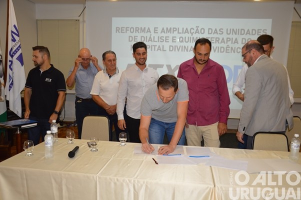 Assinado contrato entre empresa e HDP para a construção da Oncologia