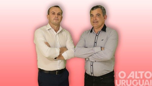 Gilmar da Silva e Adriano Piovesan são pré-candidatos ao Executivo de Ametista do Sul pelo PDT