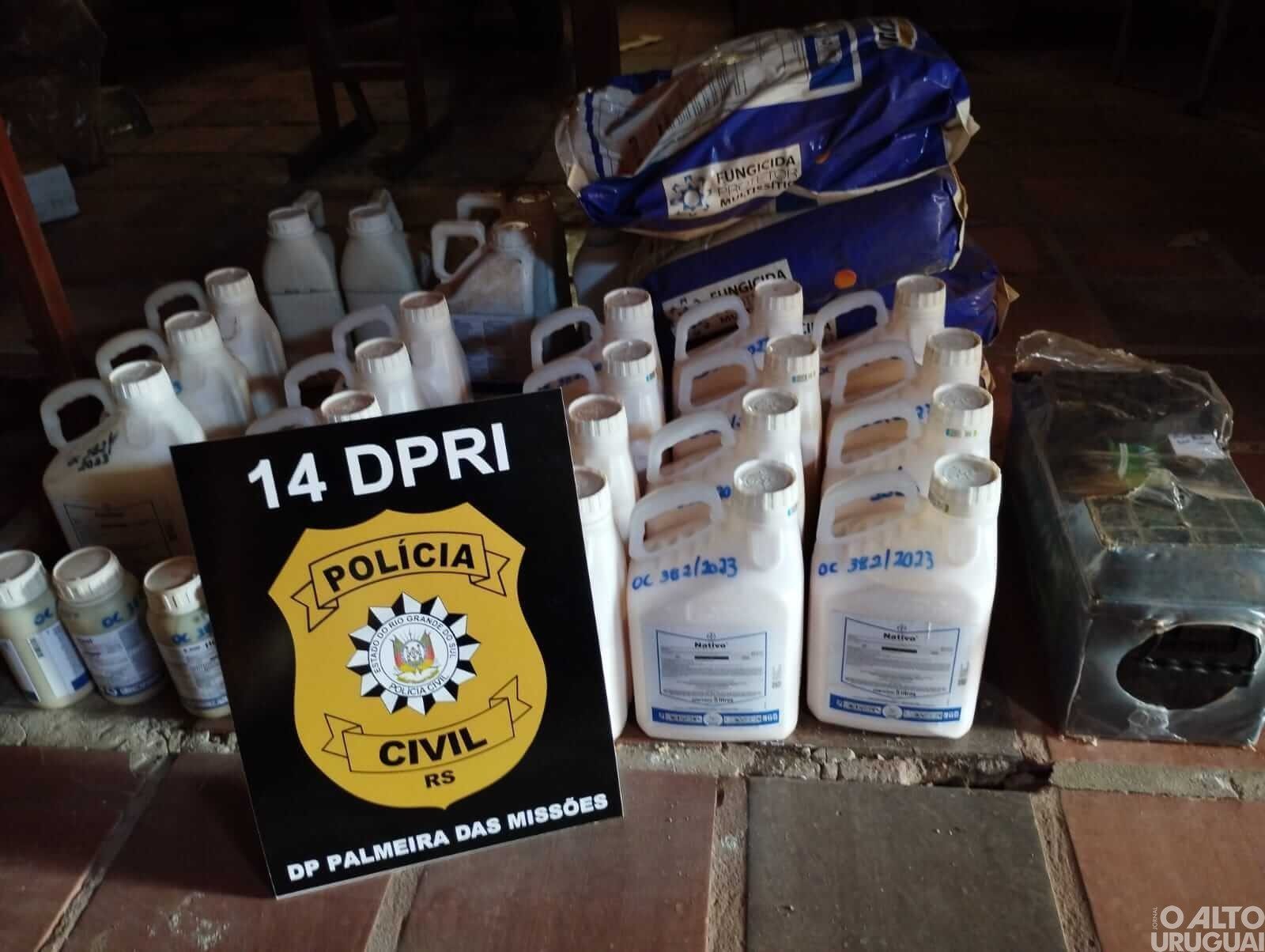 Polícia cumpre mandado e constata crime ambiental