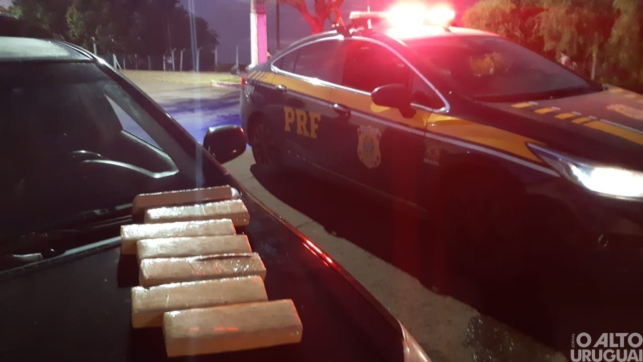 Operação conjunta da PRF e da PC apreende maconha e armas