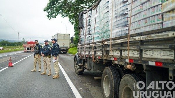 PRF intensifica fiscalização nas rodovias federais do Rio Grande do Sul