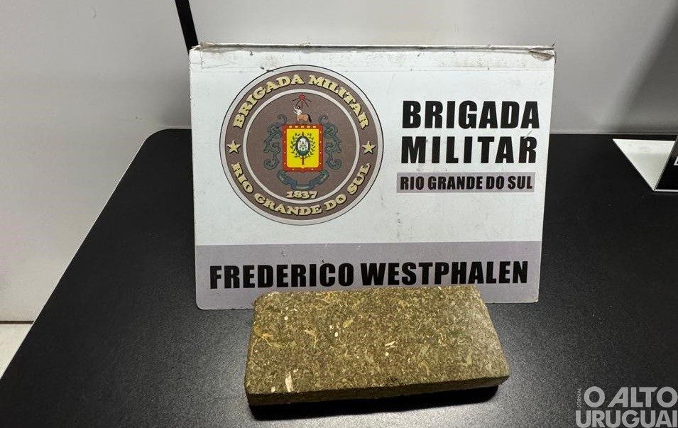 Homem é preso por tráfico de drogas em Frederico Westphalen