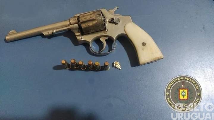 Assalto em Ametista do Sul: polícia apreende arma usada no crime