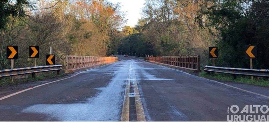 Ponte entre Palmeira das Missões e Sarandi é liberada para tráfego