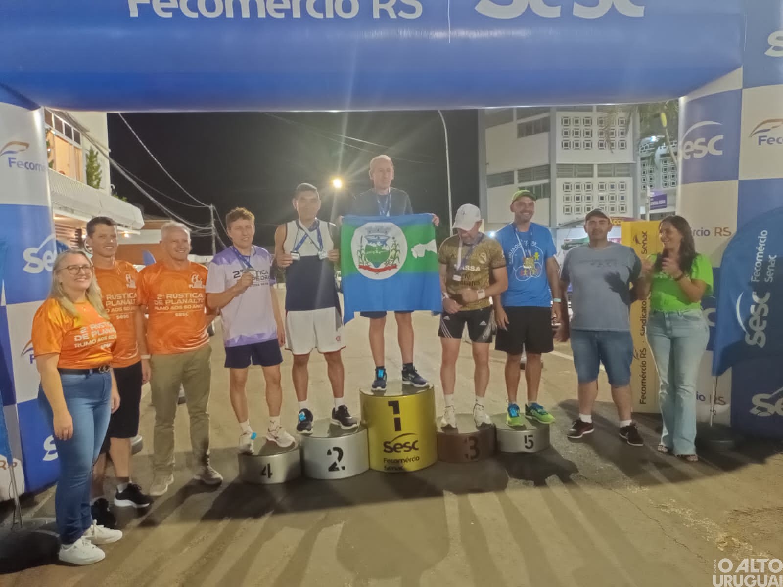 Mais de 150 atletas participam da Rústica de Planalto