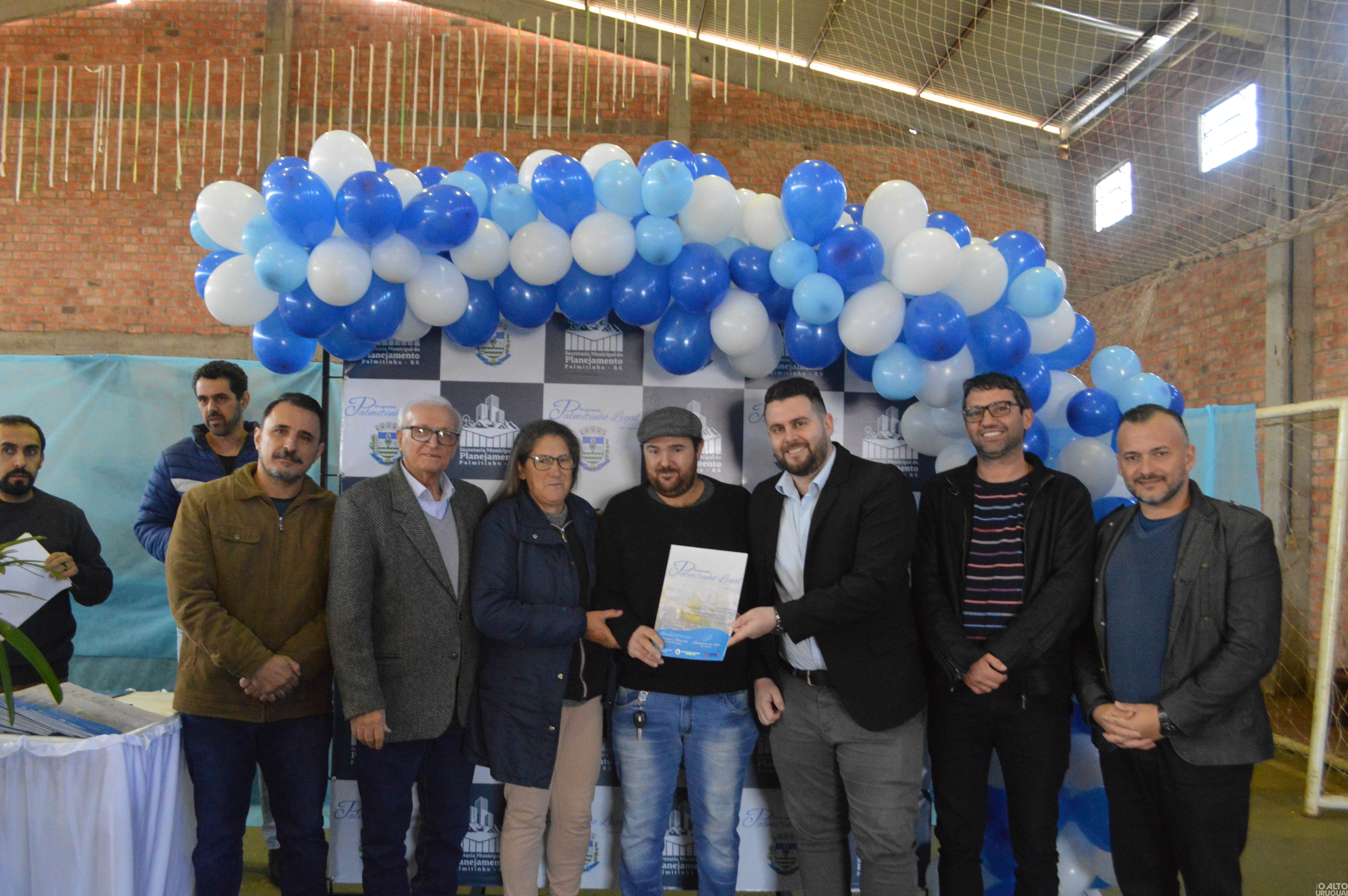 Programa “Palmitinho legal” contempla 45 famílias em Palmitinho