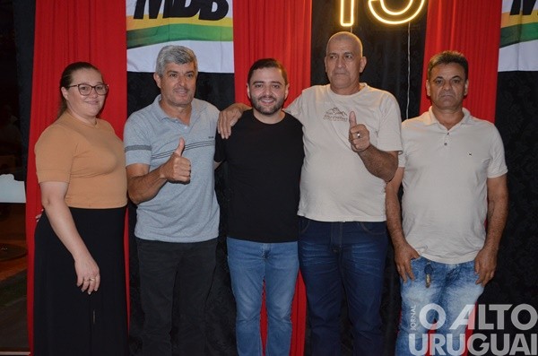 MDB realiza encontro regional em Seberi com a presença de Gabriel Souza