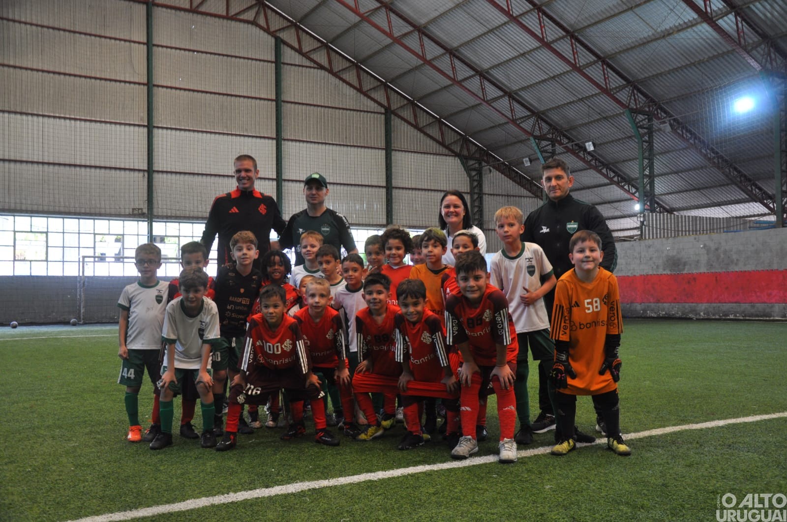 Escolinha do Guarani Futsal realiza amistosos contra a base do Internacional