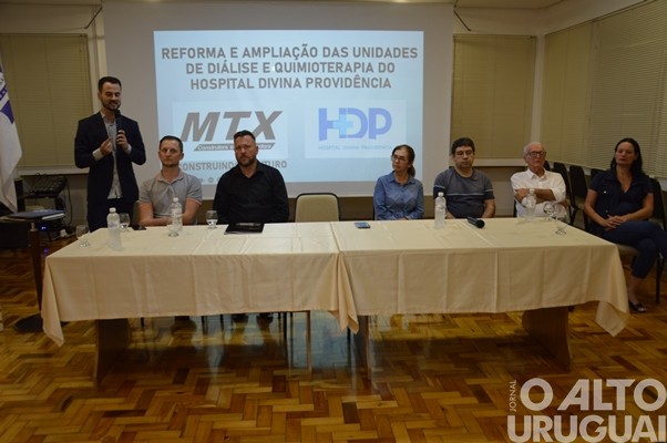 Assinado contrato entre empresa e HDP para a construção da Oncologia