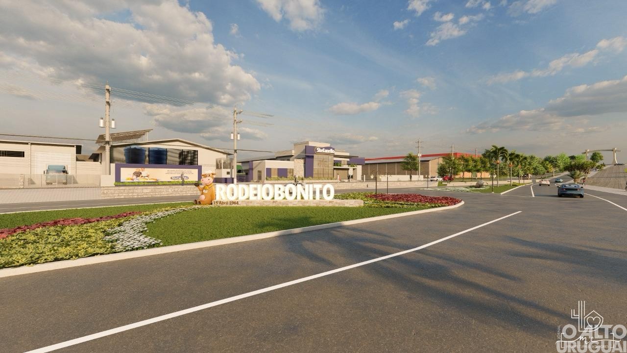 Entrega da revitalização do trevo é realizada em Rodeio Bonito