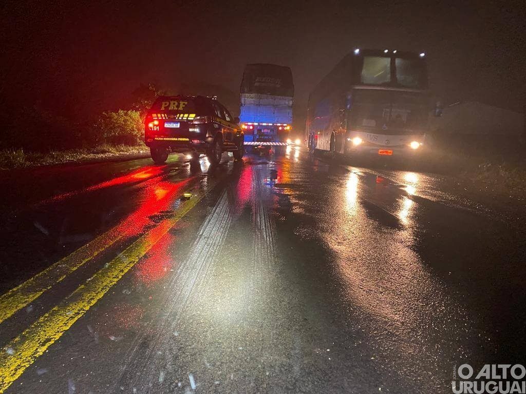 FW: colisão entre carro e caminhão deixa vítima fatal na BR-386