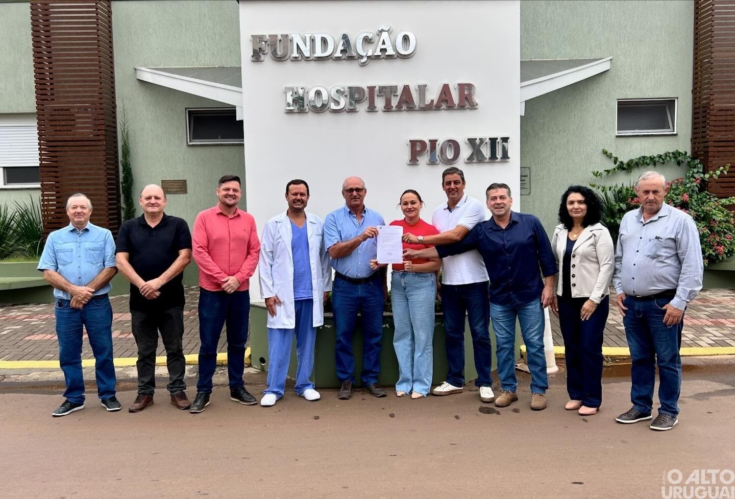 Fundação Hospitalar Pio XII recebe emenda de R$ 500 mil do deputado Alceu Moreira