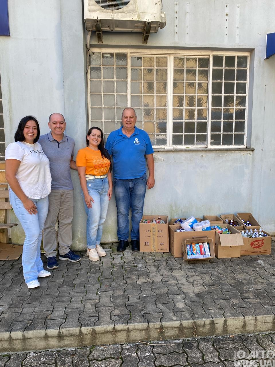Entidades recebem donativos arrecadados por acadêmicos