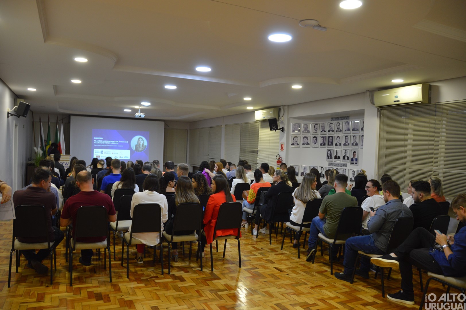 Renata Pena palestra em Frederico Westphalen