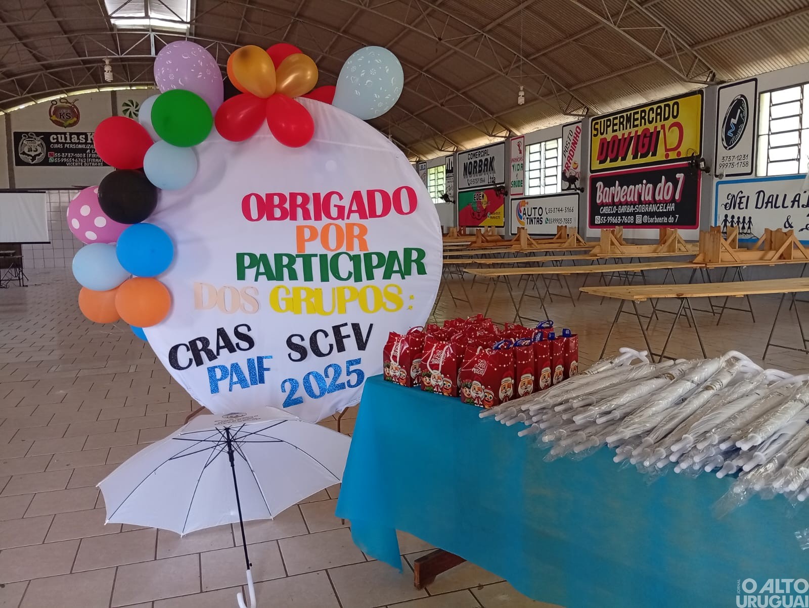 Encontro integrativo do Cras reúne grupos atendidos em Vicente Dutra