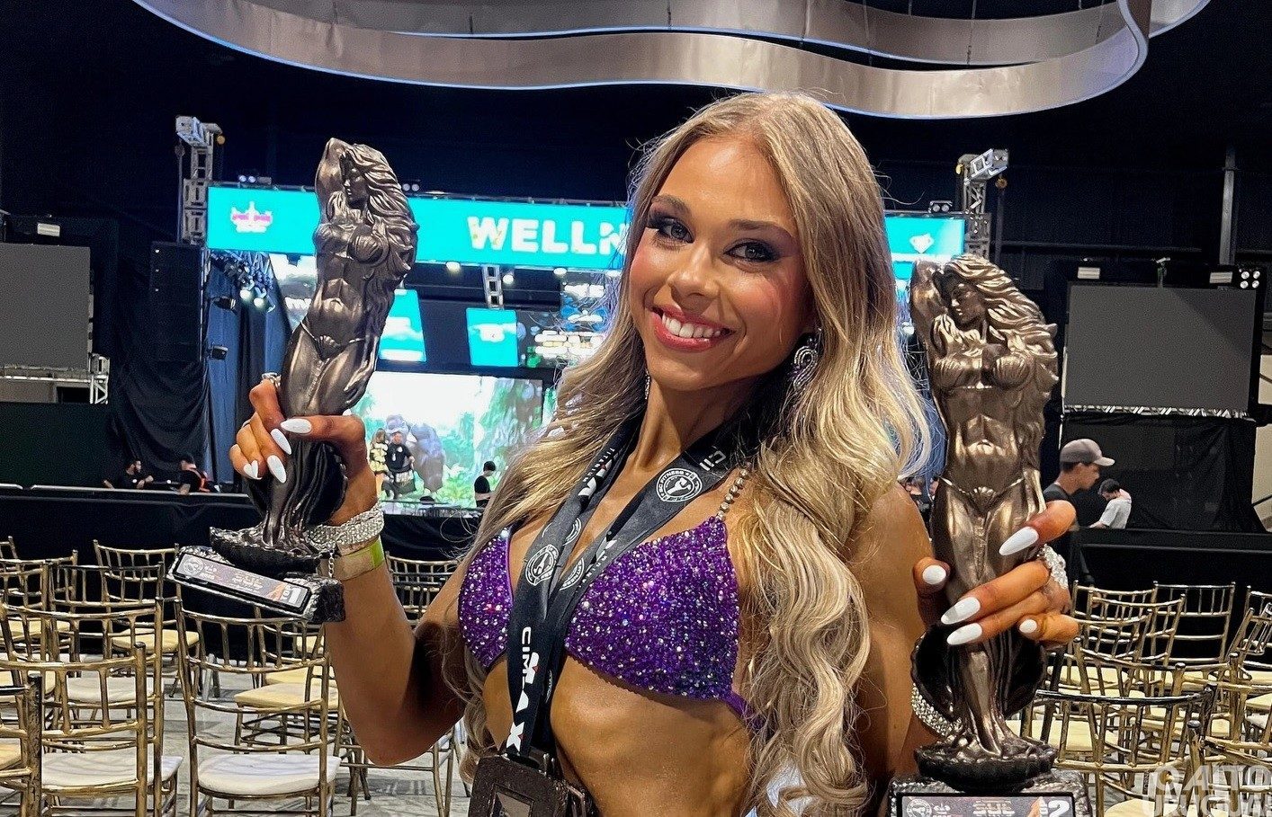Gabriela Oliveira conquista título no Sul-Brasileiro de Fisiculturismo