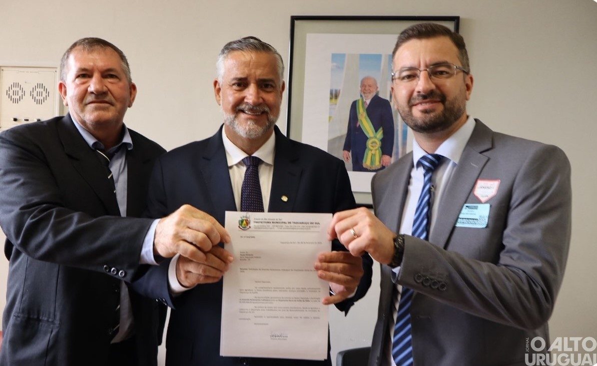 Comitiva de Taquaruçu do Sul cumpre agenda em Brasília