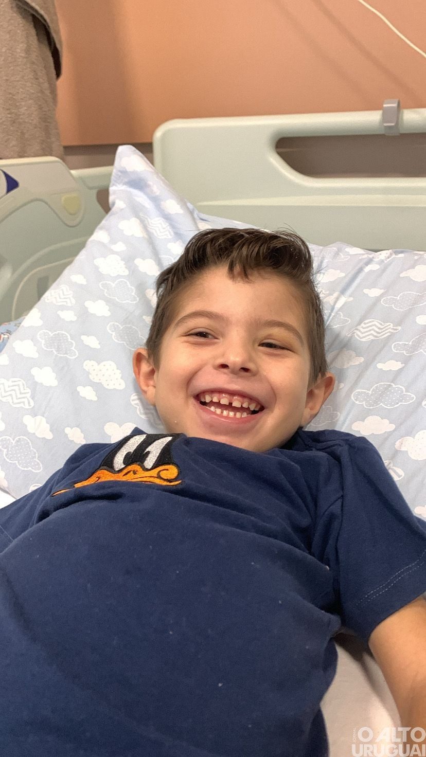Família Pegoraro lança vakinha para ajudar no tratamento do filho