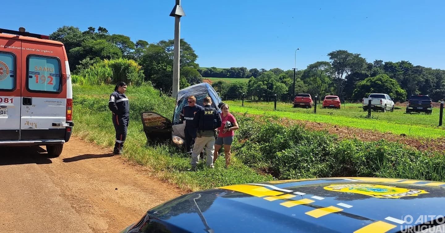 Registrado capotamento em Seberi