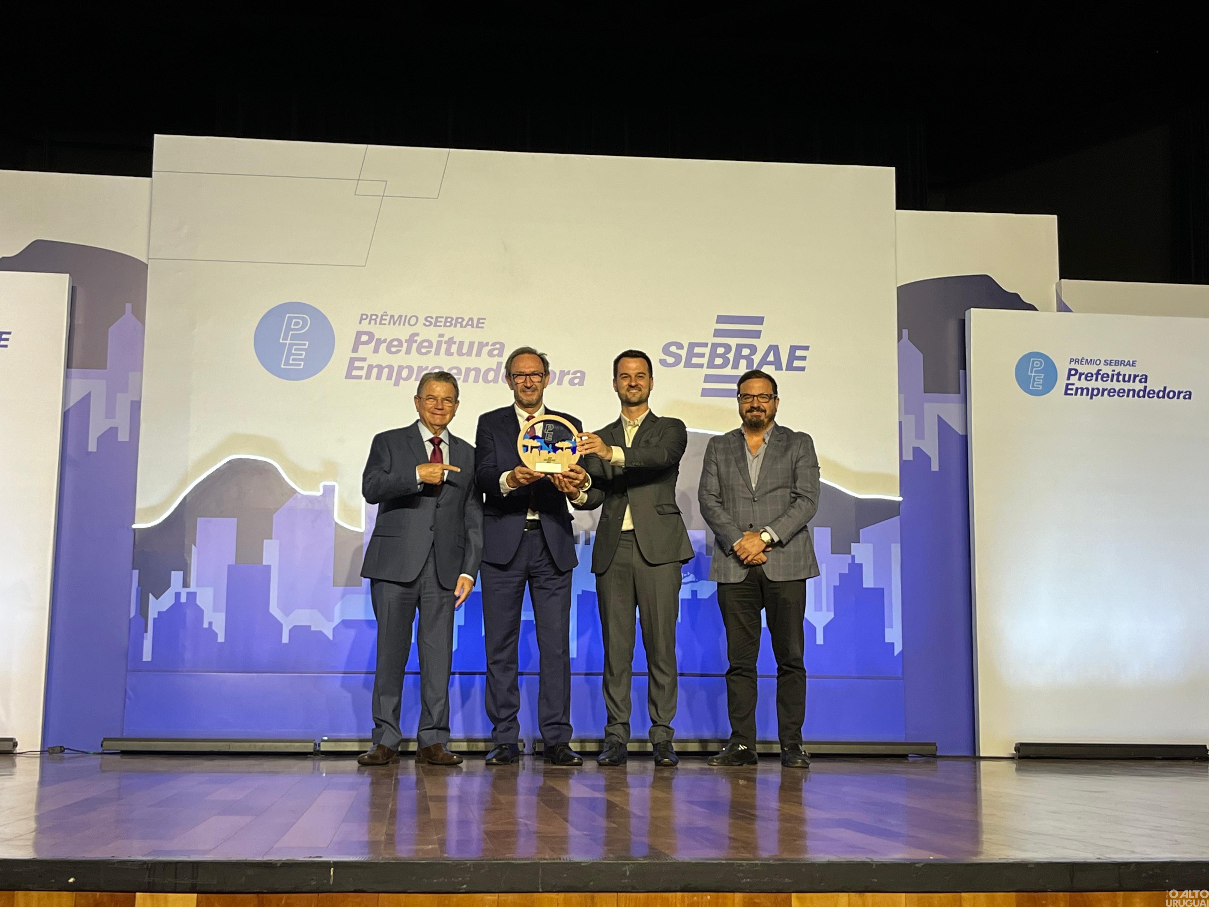 Frederico Westphalen fica em primeiro lugar em prêmio estadual do Sebrae