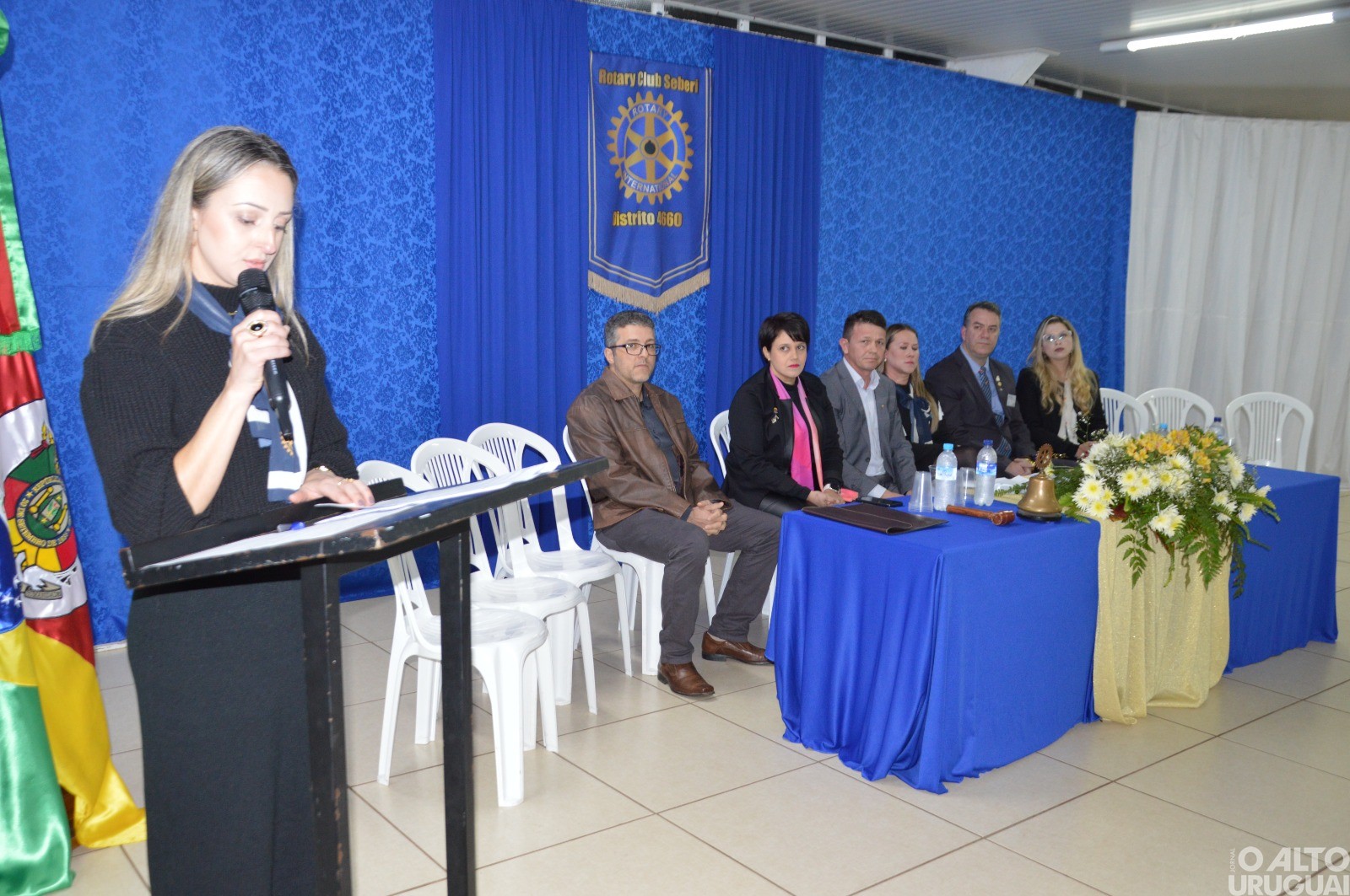 Rotary Clube Seberi empossa nova diretoria