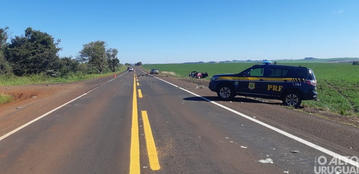 Motorista de carro com placas de Erval Seco morre na BR-468