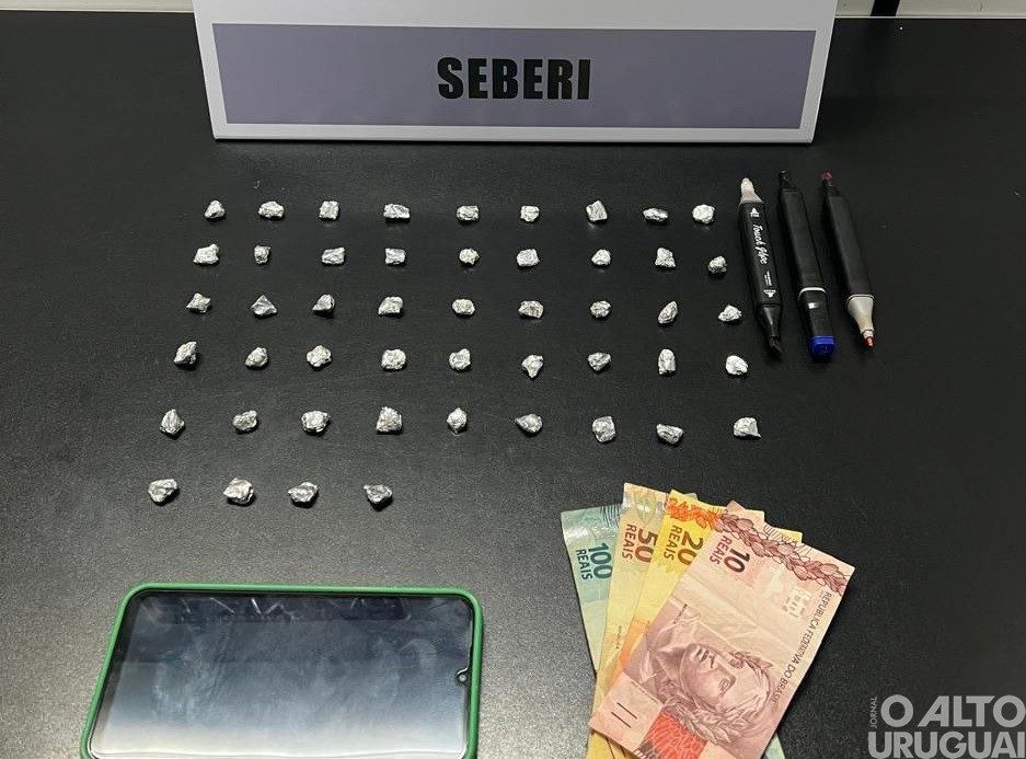 Brigada Militar prende mulher por tráfico de drogas em Seberi