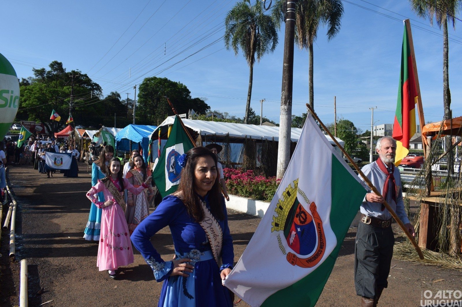 Desfile Farroupilha é realizado em FW