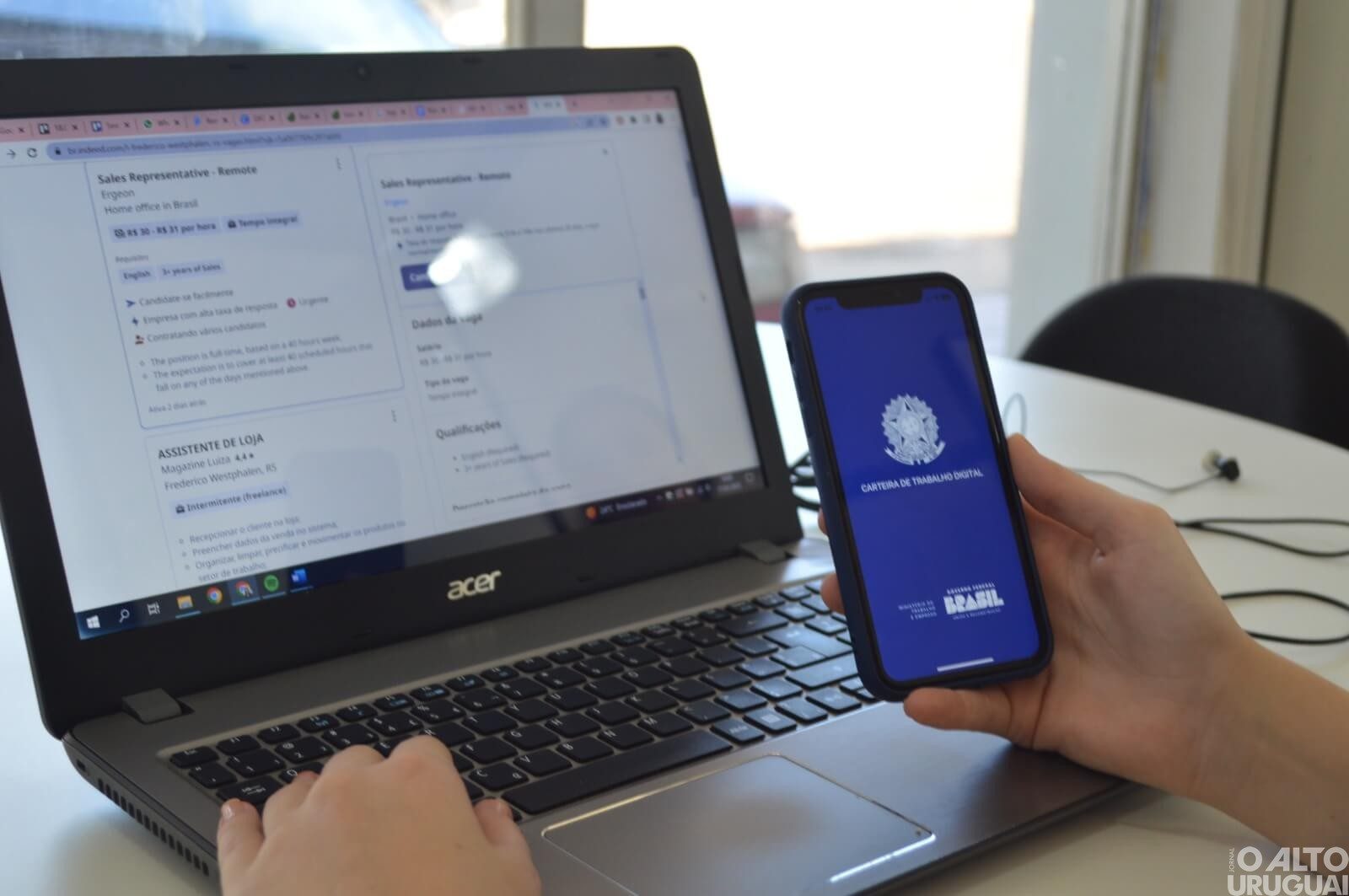 Região gera 300 novos empregos em maio