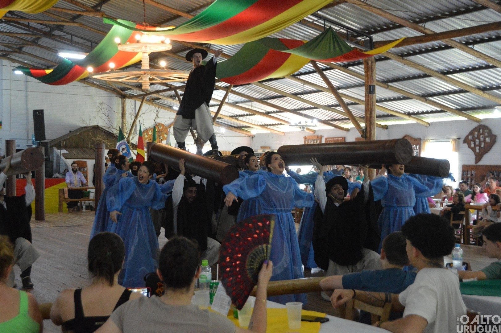 CTG Rodeio da Querência apresenta coreografia trabalhada para a final do Enart